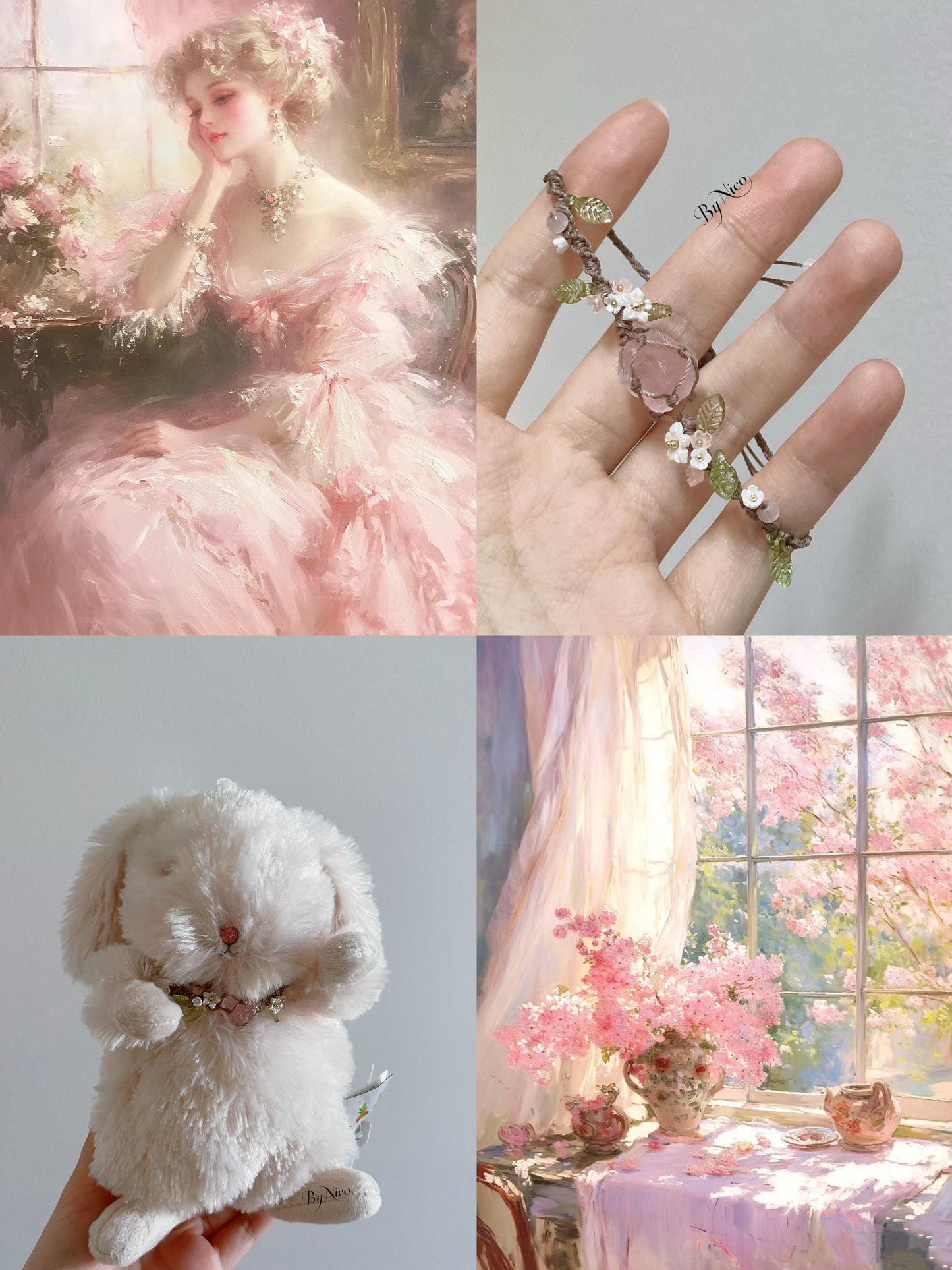 🌿 Ethereal Bloom Bracelet💖✨