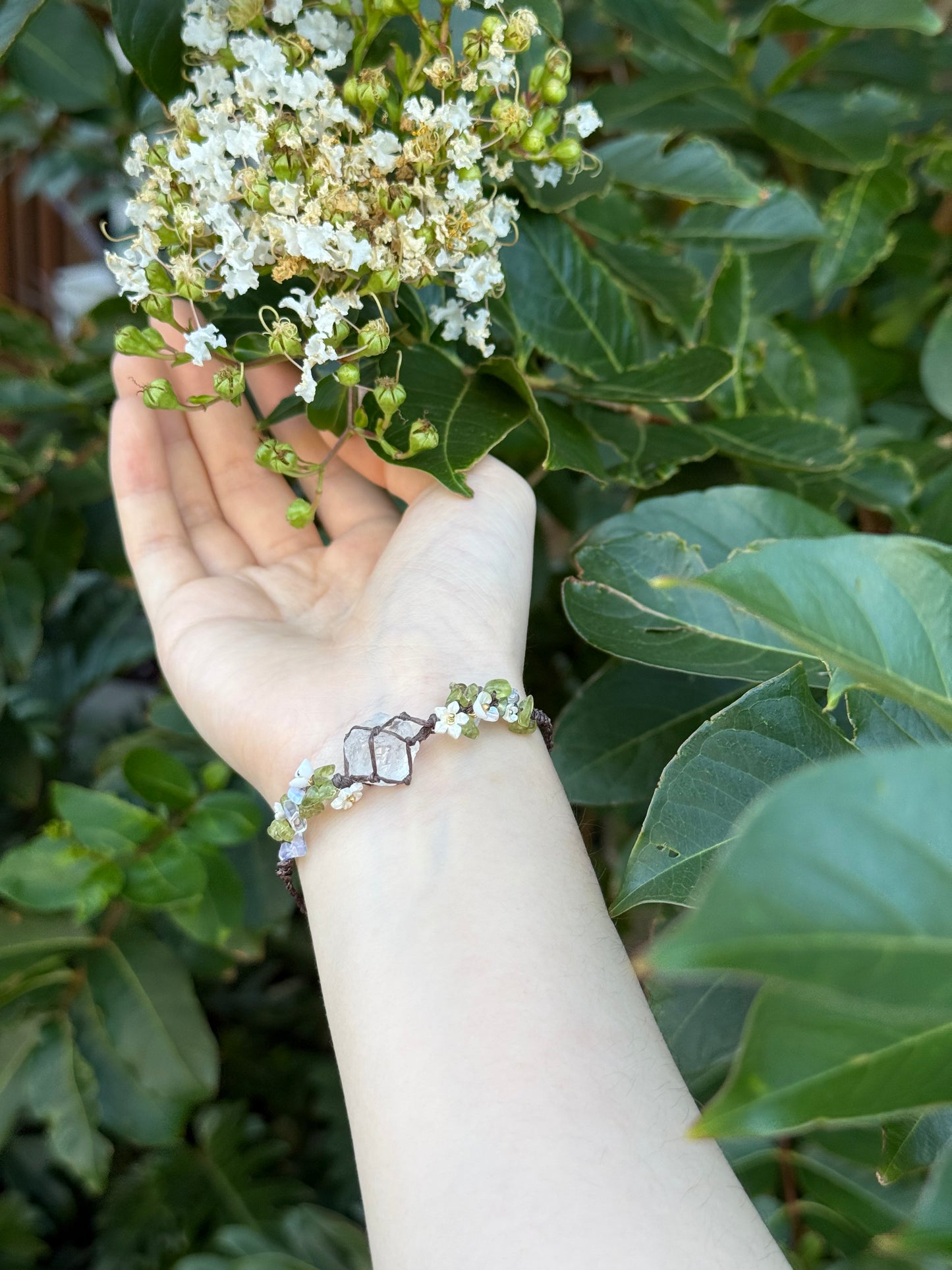 🌿 Luminous Clarity Bracelet  ✨🤍