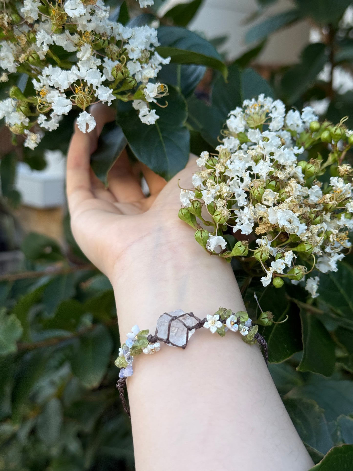 🌿 Luminous Clarity Bracelet  ✨🤍