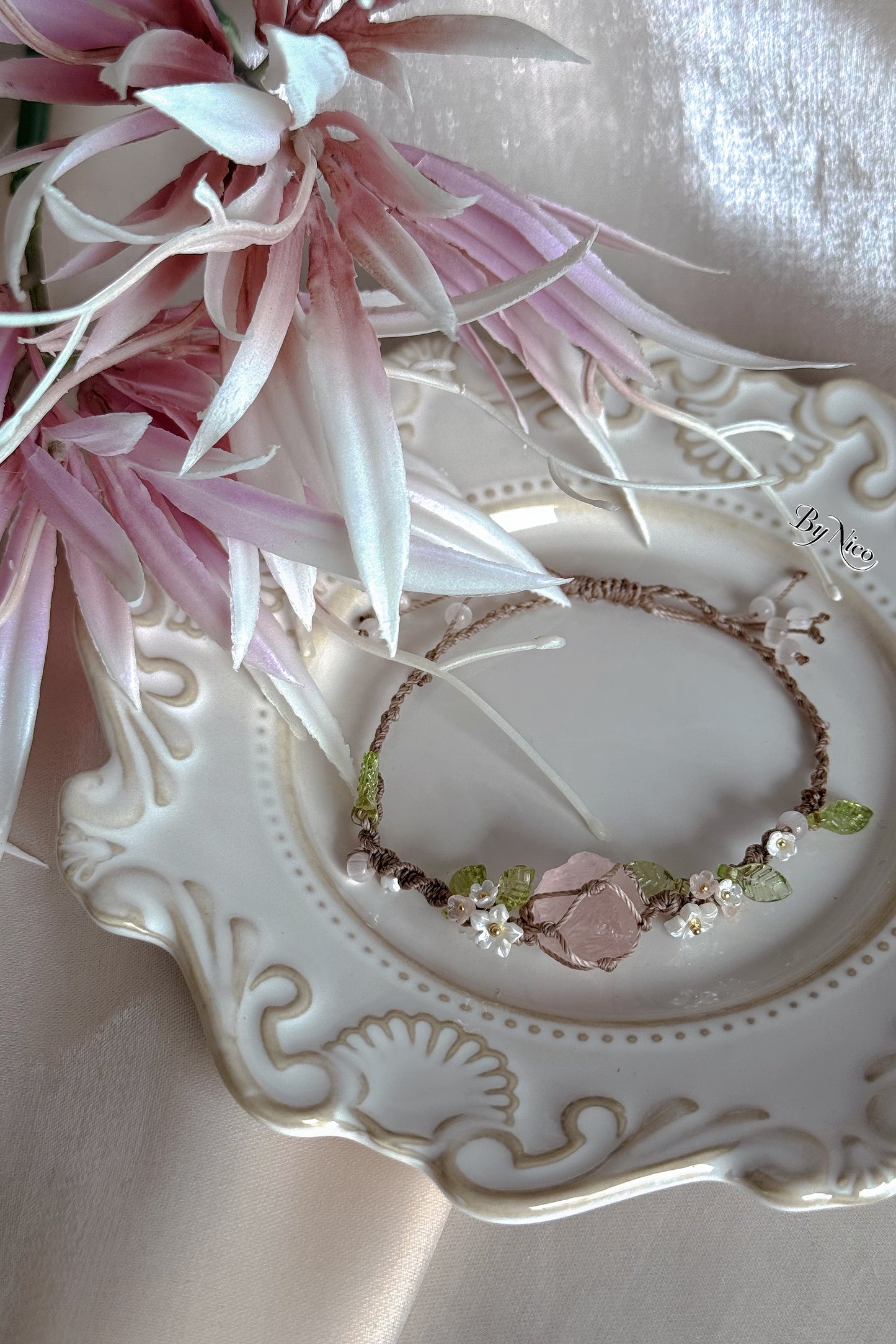 🌿 Ethereal Bloom Bracelet💖✨