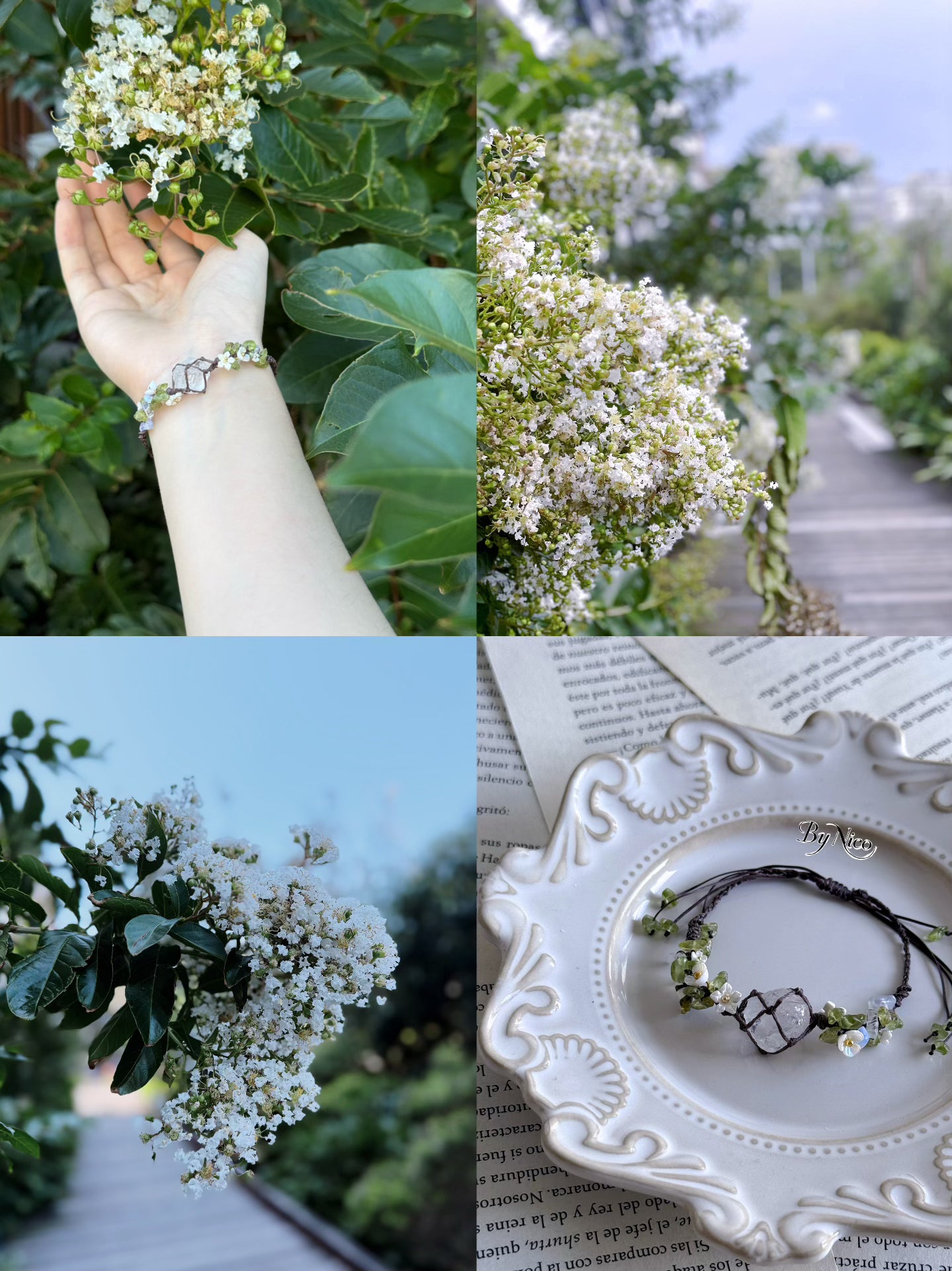 🌿 Luminous Clarity Bracelet  ✨🤍